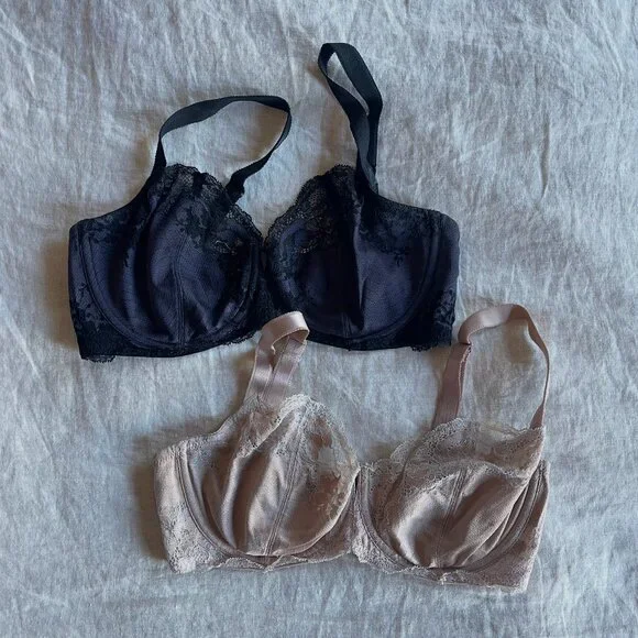 2pk Wacoal Lace Affair Underwire Bra - Picture 1 of 6